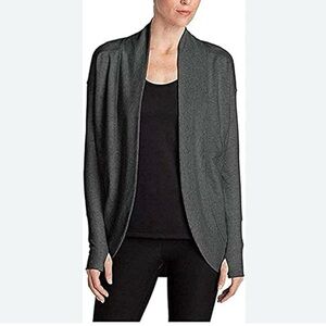 Eddie Bauer Camp Fleece Wrap Cardigan